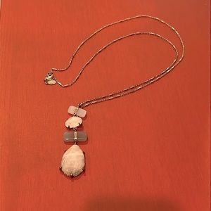 COPY - Long Necklace - 4 stones / beads